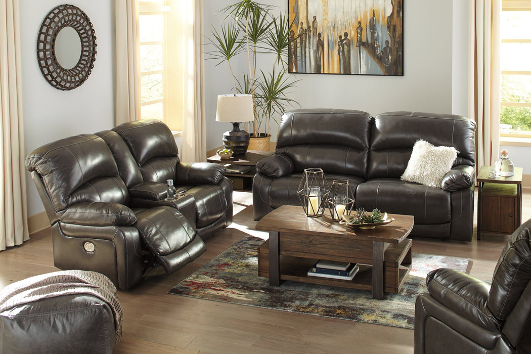 Hallstrung Power Reclining Sofa - World Furniture Gallery (Newark, CA)