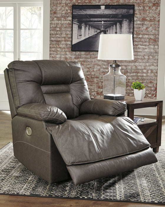 Wurstrow Power Recliner - World Furniture Gallery (Newark, CA)