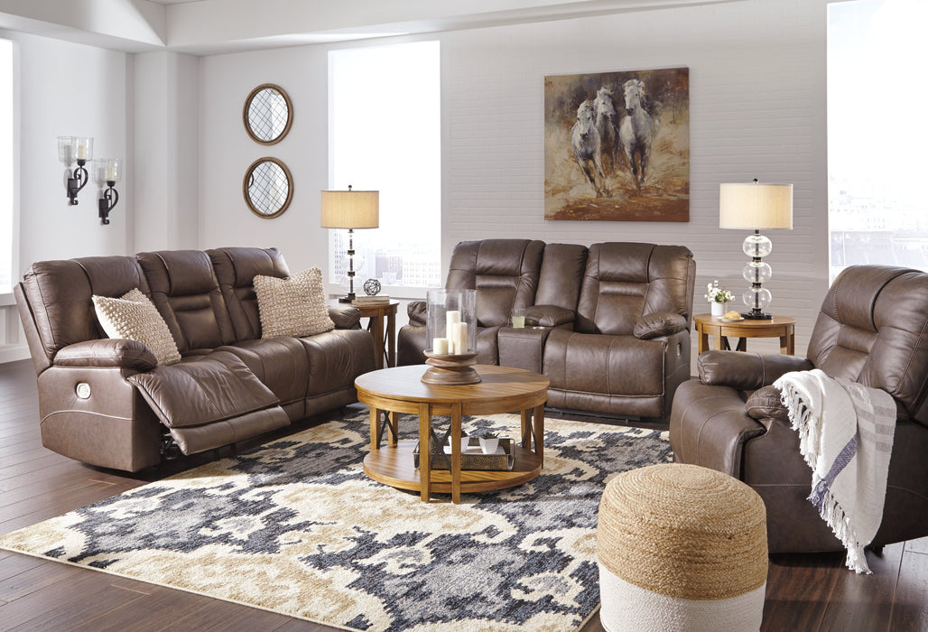 Wurstrow Power Reclining Sofa - World Furniture Gallery (Newark, CA)