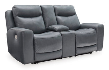 Mindanao Power Reclining Loveseat with Console - World Furniture Gallery (Newark, CA)