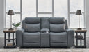 Mindanao Power Reclining Loveseat with Console - World Furniture Gallery (Newark, CA)