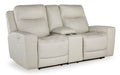 Mindanao Power Reclining Loveseat with Console - World Furniture Gallery (Newark, CA)