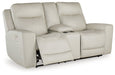 Mindanao Power Reclining Loveseat with Console - World Furniture Gallery (Newark, CA)