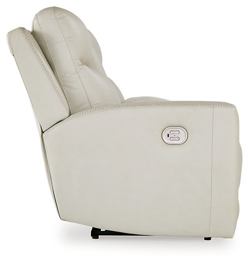 Mindanao Power Reclining Loveseat with Console - World Furniture Gallery (Newark, CA)