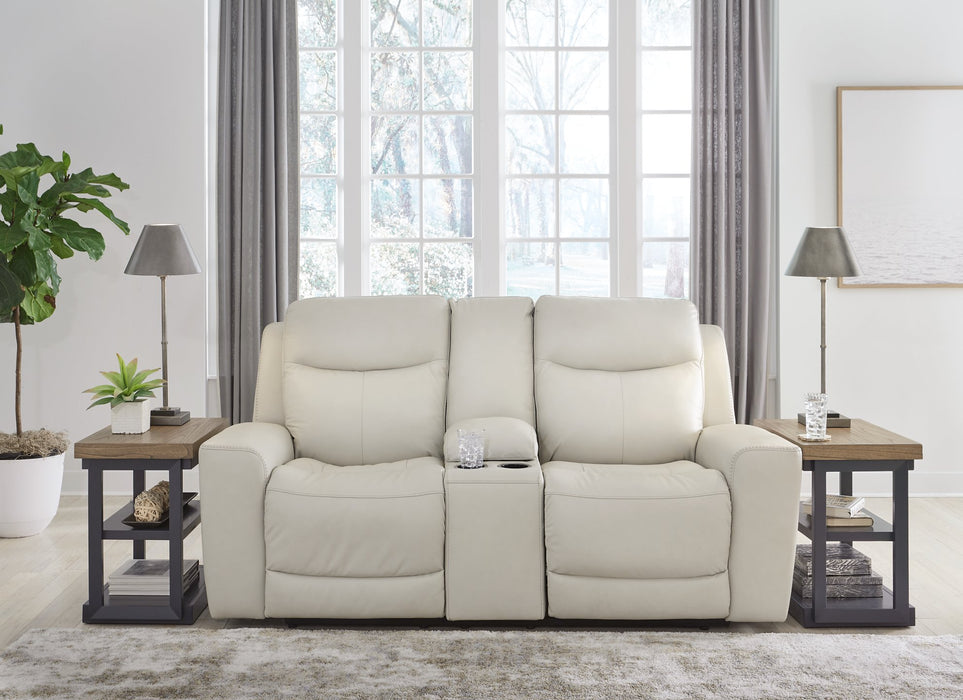 Mindanao Power Reclining Loveseat with Console - World Furniture Gallery (Newark, CA)