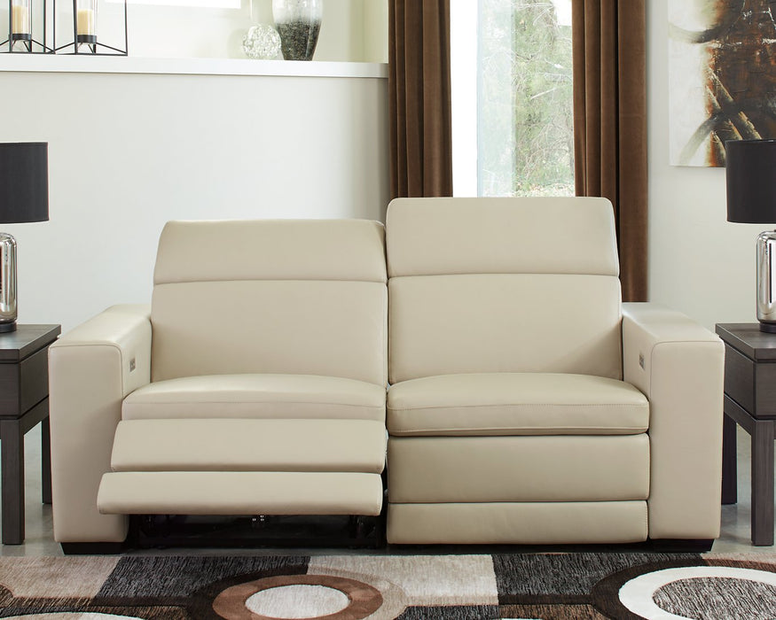 Texline 3-Piece Power Reclining Loveseat - World Furniture Gallery (Newark, CA)