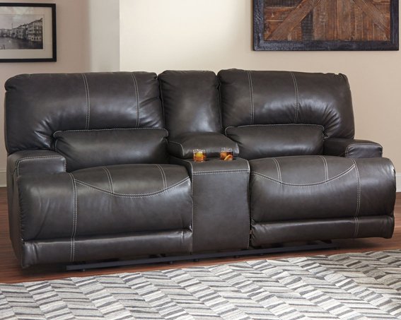 McCaskill Power Reclining Sofa - World Furniture Gallery (Newark, CA)