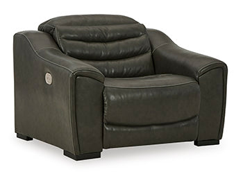 Center Line Power Recliner - World Furniture Gallery (Newark, CA)