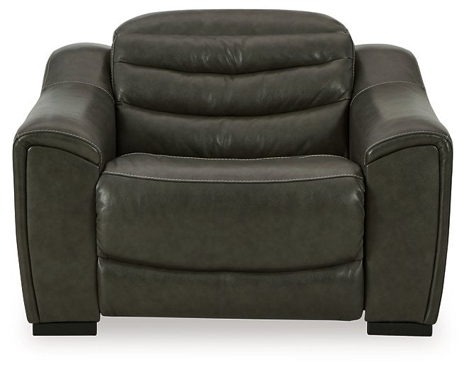 Center Line Power Recliner - World Furniture Gallery (Newark, CA)