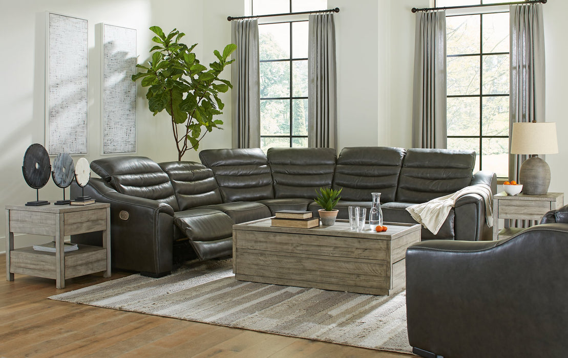 Center Line Living Room Set - World Furniture Gallery (Newark, CA)