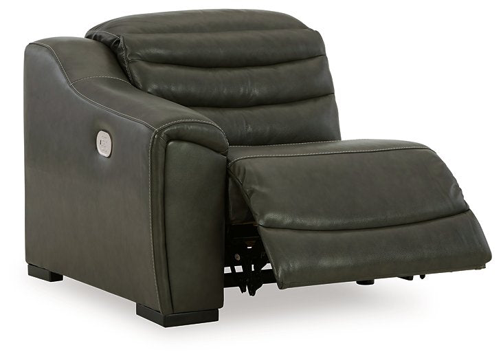 Center Line 2-Piece Power Reclining Loveseat - World Furniture Gallery (Newark, CA)