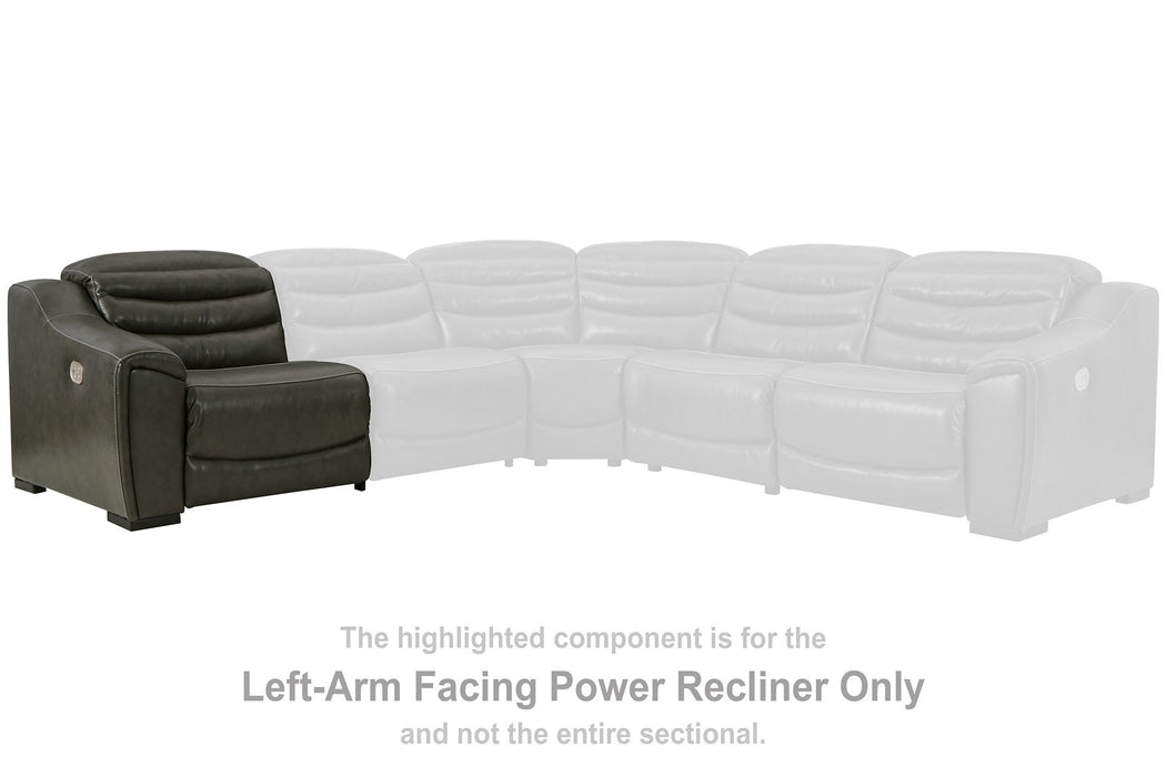 Center Line 2-Piece Power Reclining Loveseat - World Furniture Gallery (Newark, CA)