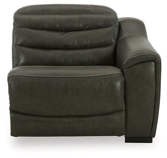 Center Line 2-Piece Power Reclining Loveseat - World Furniture Gallery (Newark, CA)