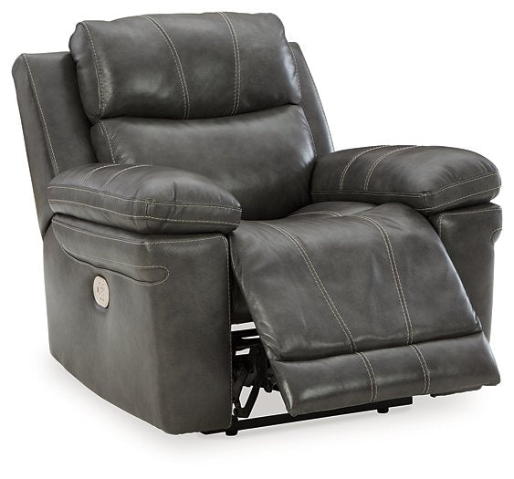 Edmar Power Recliner - World Furniture Gallery (Newark, CA)