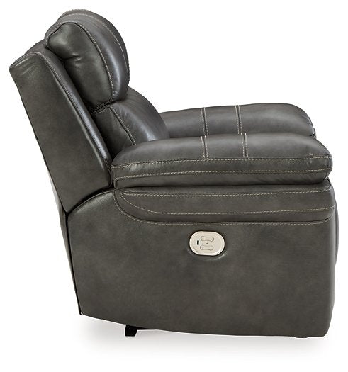 Edmar Power Recliner - World Furniture Gallery (Newark, CA)