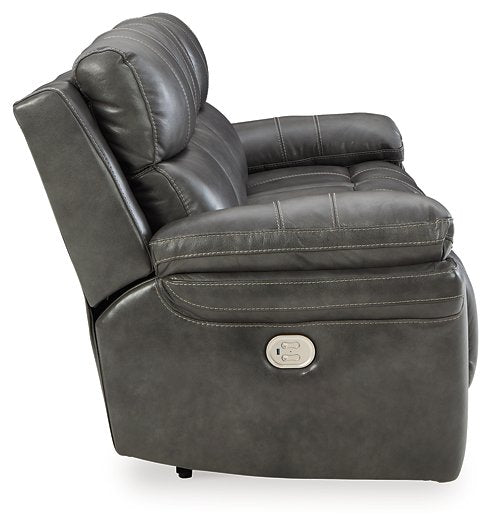 Edmar Power Reclining Sofa - World Furniture Gallery (Newark, CA)