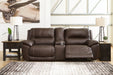 Dunleith 3-Piece Power Reclining Loveseat with Console - World Furniture Gallery (Newark, CA)