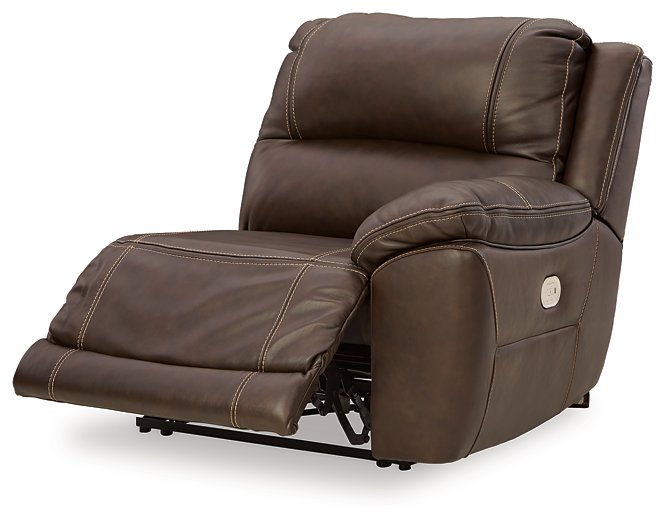 Dunleith 3-Piece Power Reclining Loveseat with Console - World Furniture Gallery (Newark, CA)