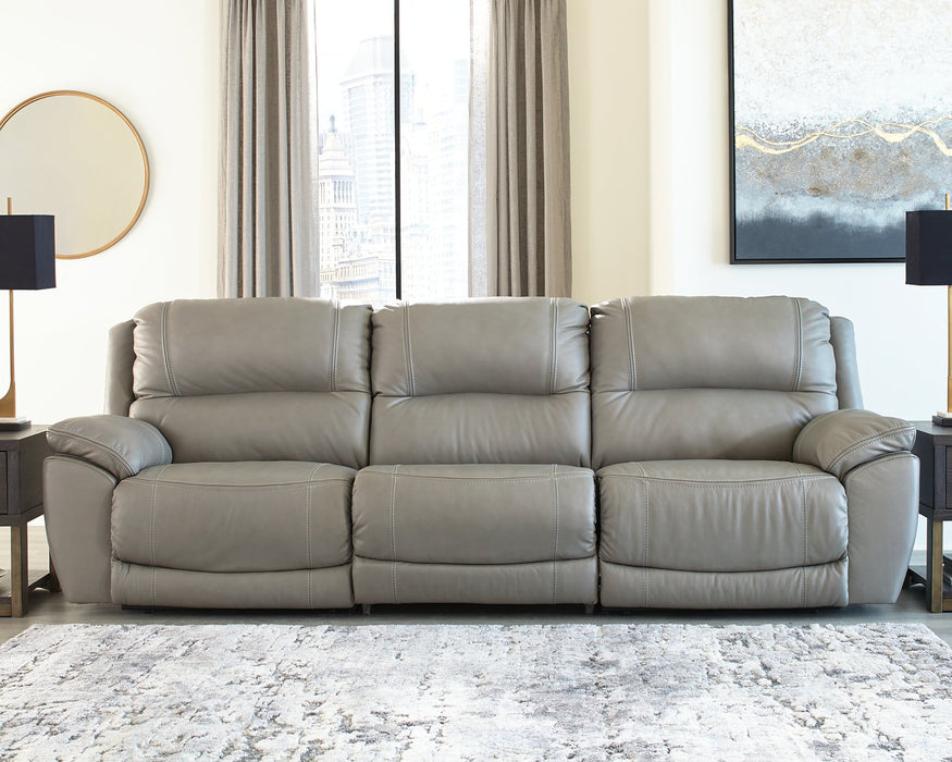 Dunleith 3-Piece Power Reclining Sectional Sofa - World Furniture Gallery (Newark, CA)