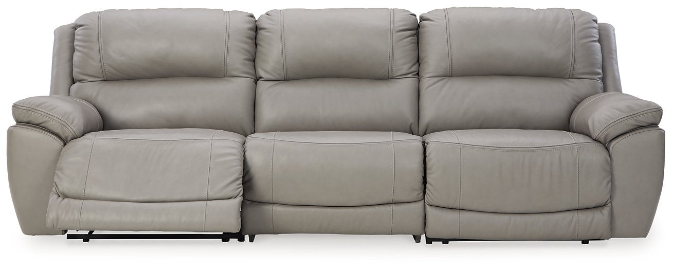 Dunleith 3-Piece Power Reclining Sectional Sofa - World Furniture Gallery (Newark, CA)