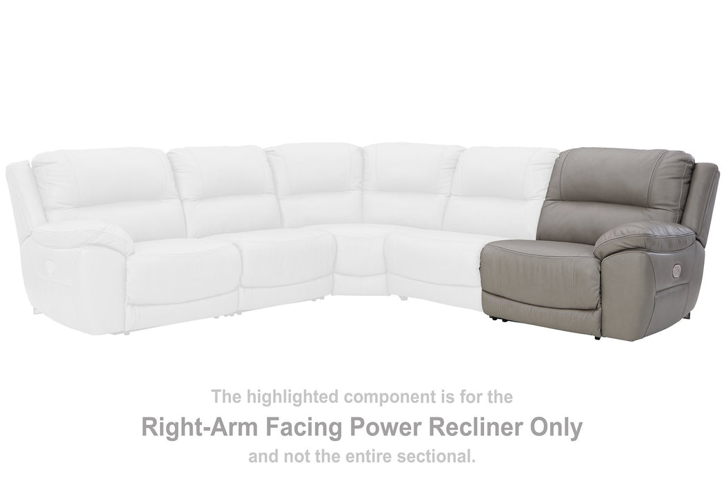 Dunleith 2-Piece Power Reclining Loveseat - World Furniture Gallery (Newark, CA)