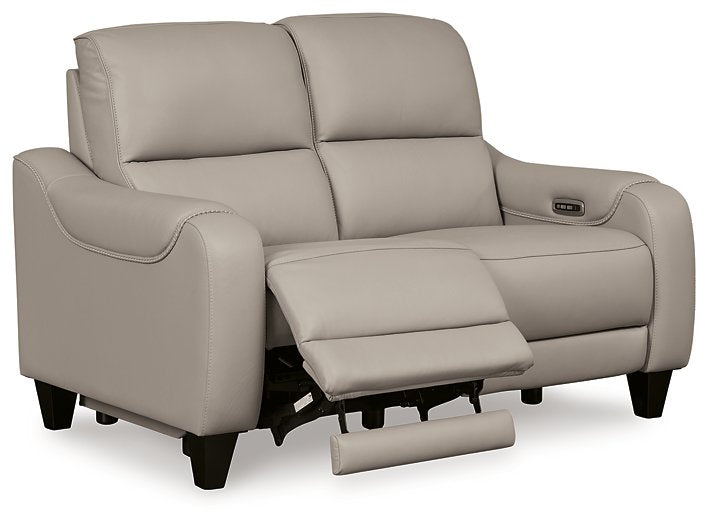 Mercomatic Power Reclining Loveseat - World Furniture Gallery (Newark, CA)