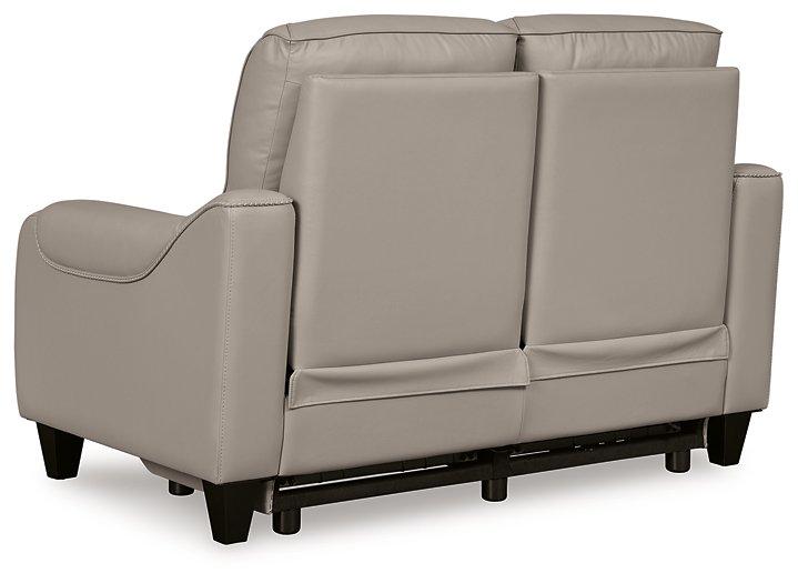 Mercomatic Power Reclining Loveseat - World Furniture Gallery (Newark, CA)