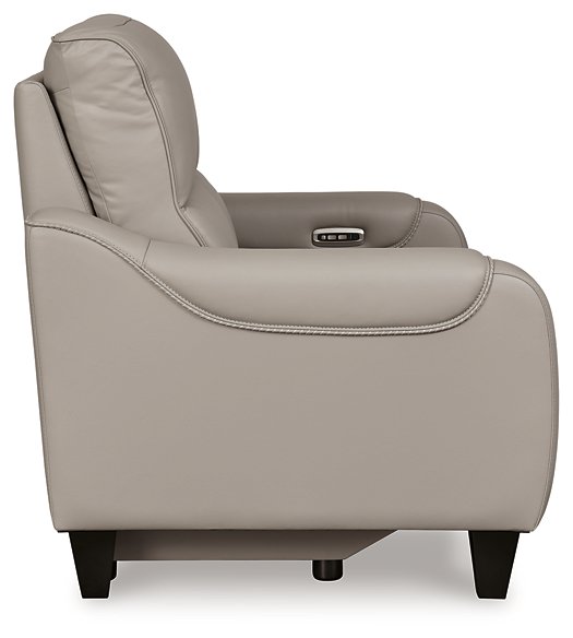 Mercomatic Power Reclining Loveseat - World Furniture Gallery (Newark, CA)