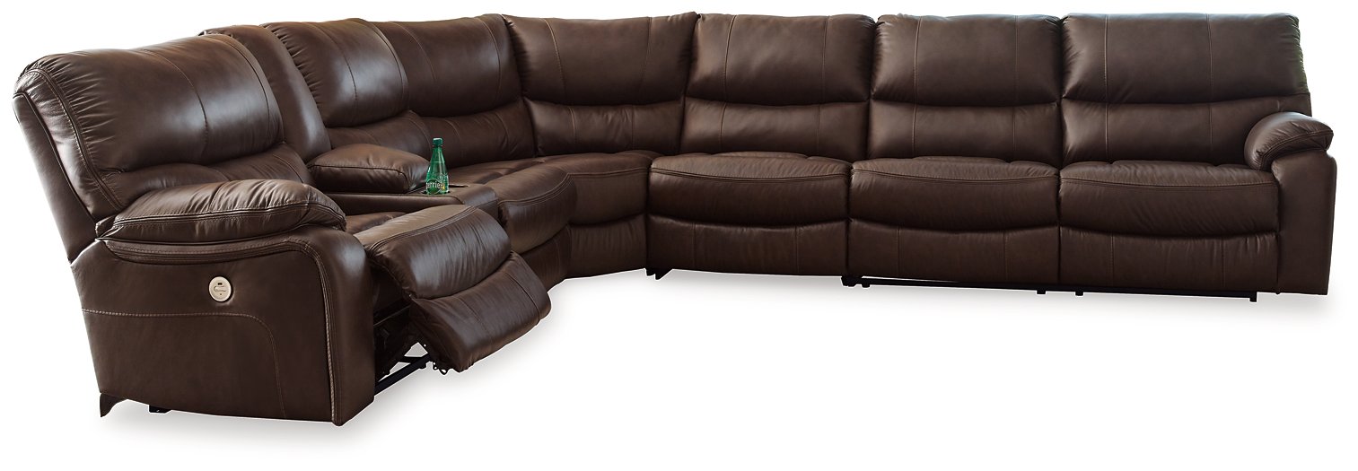 Family Circle Power Reclining Sectional - World Furniture Gallery (Newark, CA)