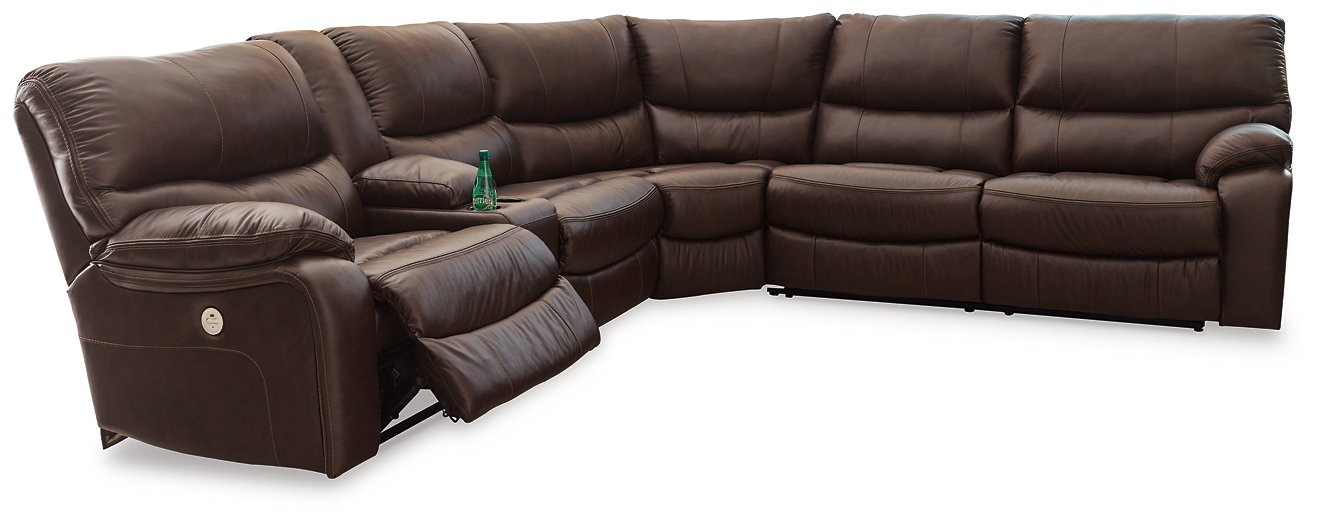 Family Circle Power Reclining Sectional - World Furniture Gallery (Newark, CA)