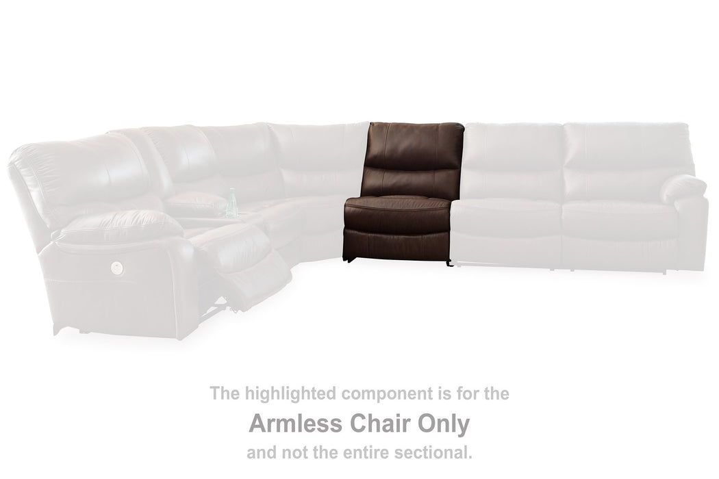 Family Circle Power Reclining Sectional - World Furniture Gallery (Newark, CA)