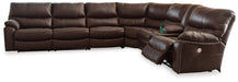 Family Circle Power Reclining Sectional - World Furniture Gallery (Newark, CA)