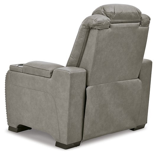 The Man-Den Power Recliner - World Furniture Gallery (Newark, CA)