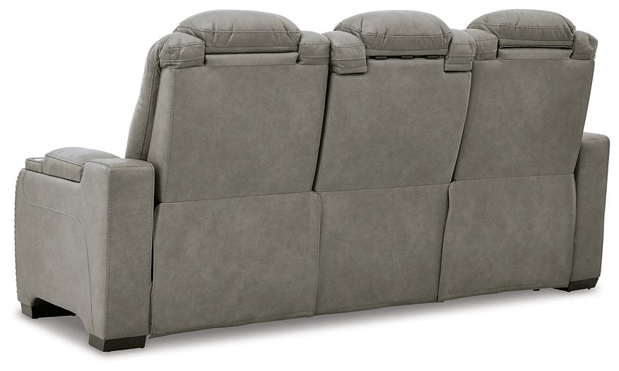 The Man-Den Power Reclining Sofa - World Furniture Gallery (Newark, CA)