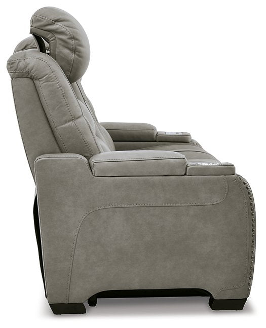 The Man-Den Power Reclining Sofa - World Furniture Gallery (Newark, CA)