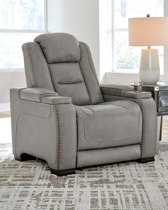 The Man-Den Power Recliner - World Furniture Gallery (Newark, CA)