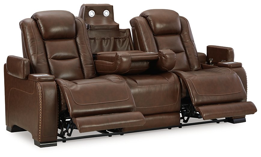 The Man-Den Power Reclining Sofa - World Furniture Gallery (Newark, CA)