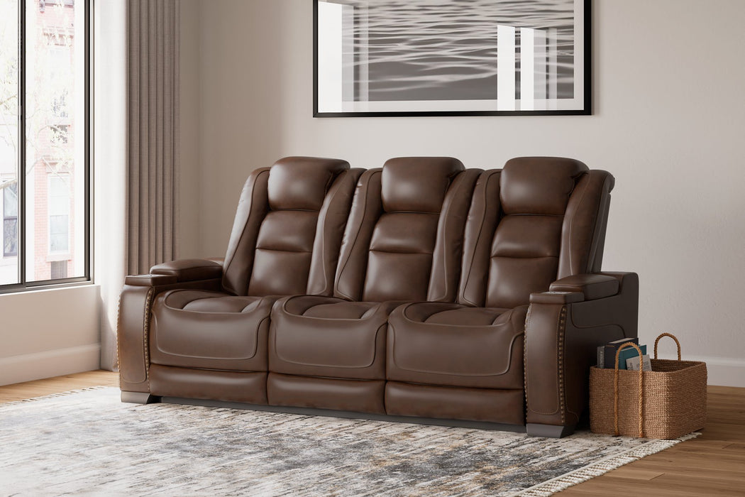 The Man-Den Power Reclining Sofa - World Furniture Gallery (Newark, CA)