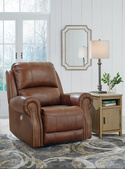 Freyeburg Power Recliner - World Furniture Gallery (Newark, CA)