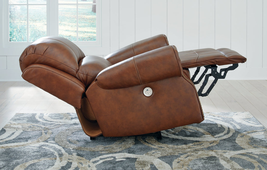 Freyeburg Power Recliner - World Furniture Gallery (Newark, CA)