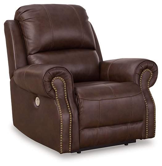 Freyeburg Power Recliner - World Furniture Gallery (Newark, CA)