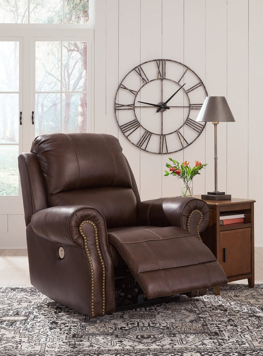 Freyeburg Power Recliner - World Furniture Gallery (Newark, CA)