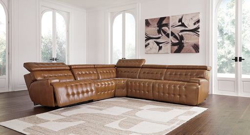 Temmpton Power Reclining Sectional - World Furniture Gallery (Newark, CA)