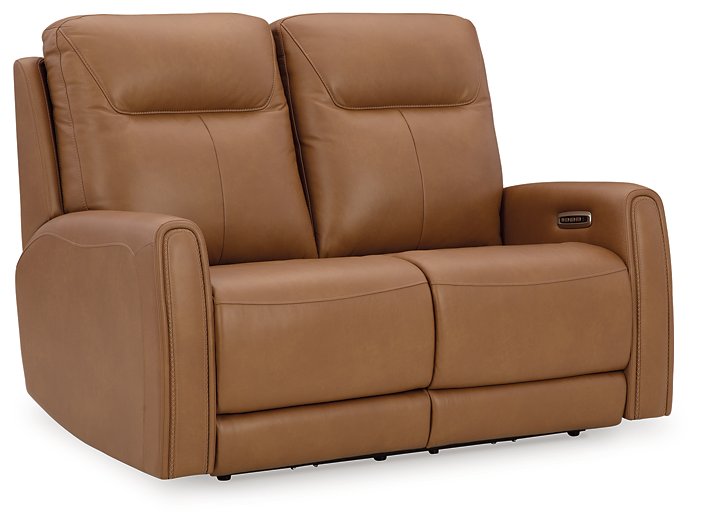 Tryanny Power Reclining Loveseat - World Furniture Gallery (Newark, CA)