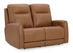 Tryanny Power Reclining Loveseat - World Furniture Gallery (Newark, CA)