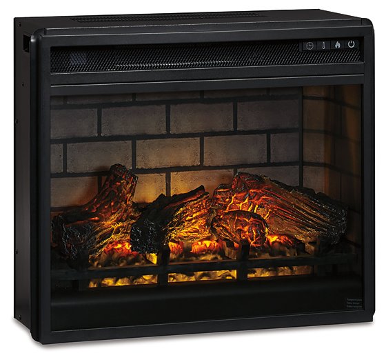 Entertainment Accessories Electric Infrared Fireplace Insert - World Furniture Gallery (Newark, CA)