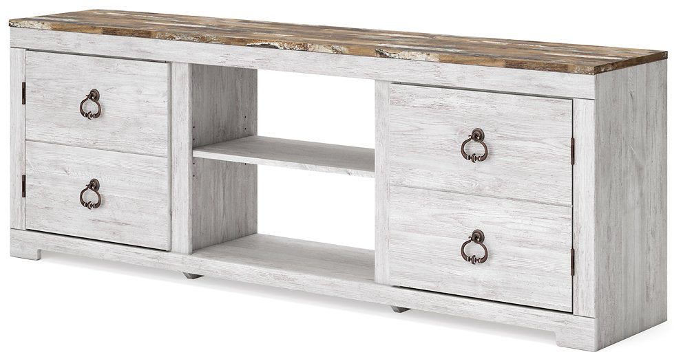 Willowton 72" TV Stand - World Furniture Gallery (Newark, CA)