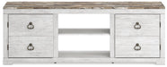 Willowton 72" TV Stand with Electric Fireplace - World Furniture Gallery (Newark, CA)