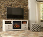 Willowton 64" TV Stand with Electric Fireplace - World Furniture Gallery (Newark, CA)