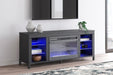 Cayberry 60" TV Stand with Electric Fireplace - World Furniture Gallery (Newark, CA)